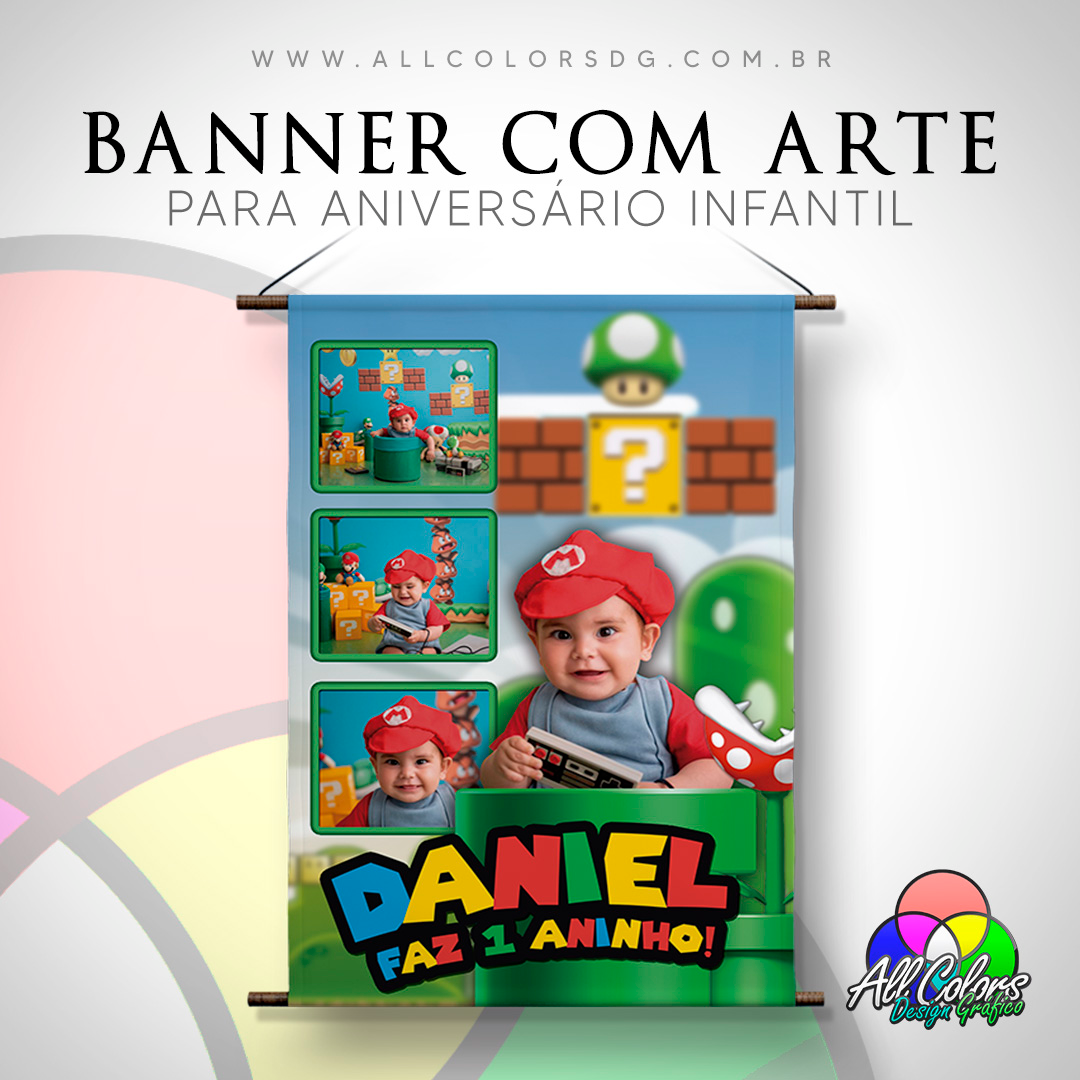 Imagem ilustrativa mockup banner aniversario e divulgação 26