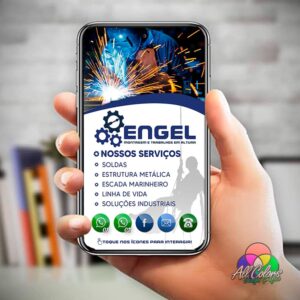 Cartão Digital Interativo para Montagens e Serviços em Altura