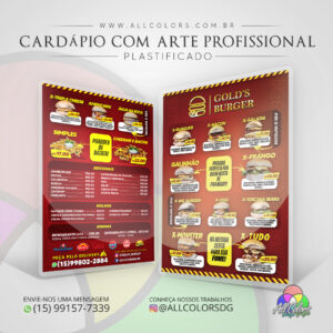 Cardápios