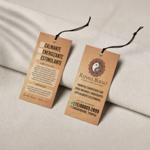 Tag personalizada  | Papel Kraft 300g
