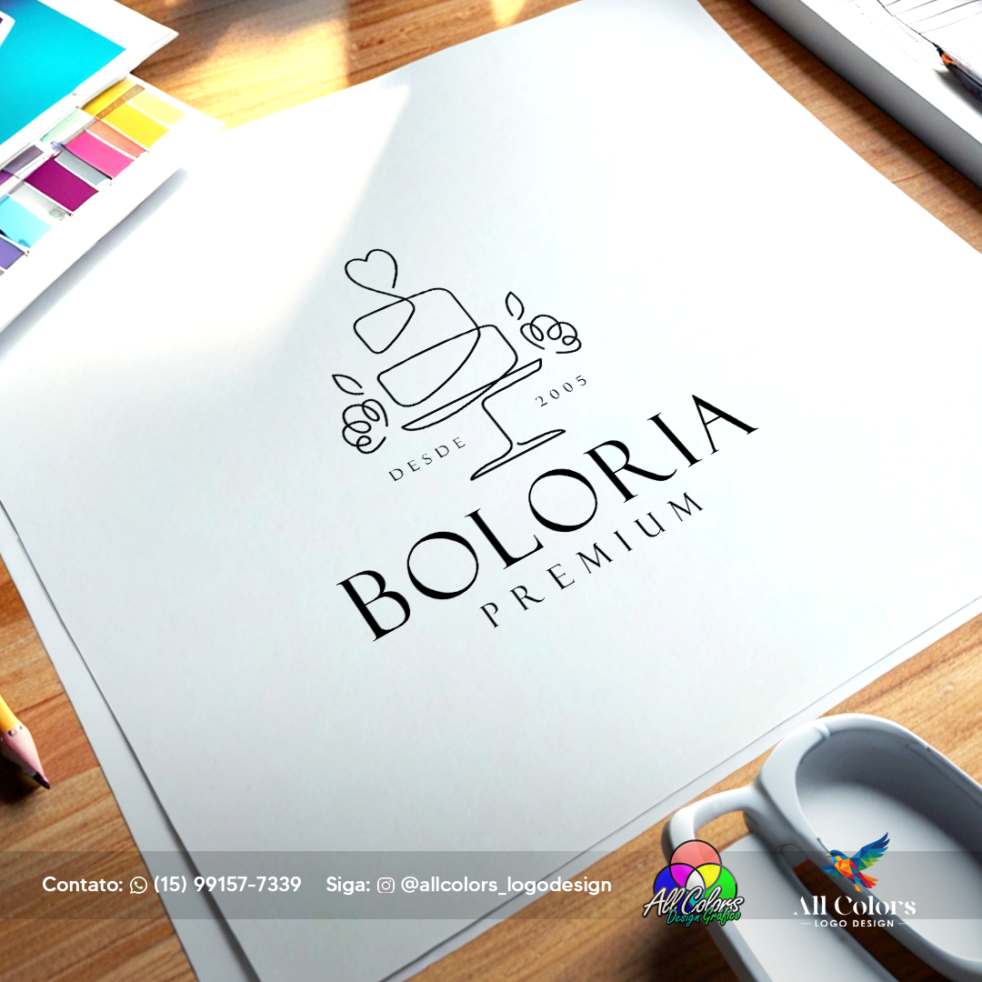 Logo pronto - Confeitaria