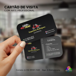 foto cartão sapataria
