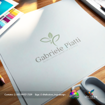 Logotipo - empresa Gabriele Piatti Nutricionista esportiva e clinica