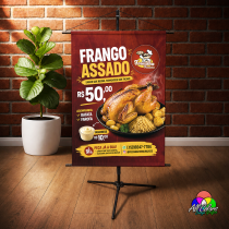 banner pizzaria fornalha