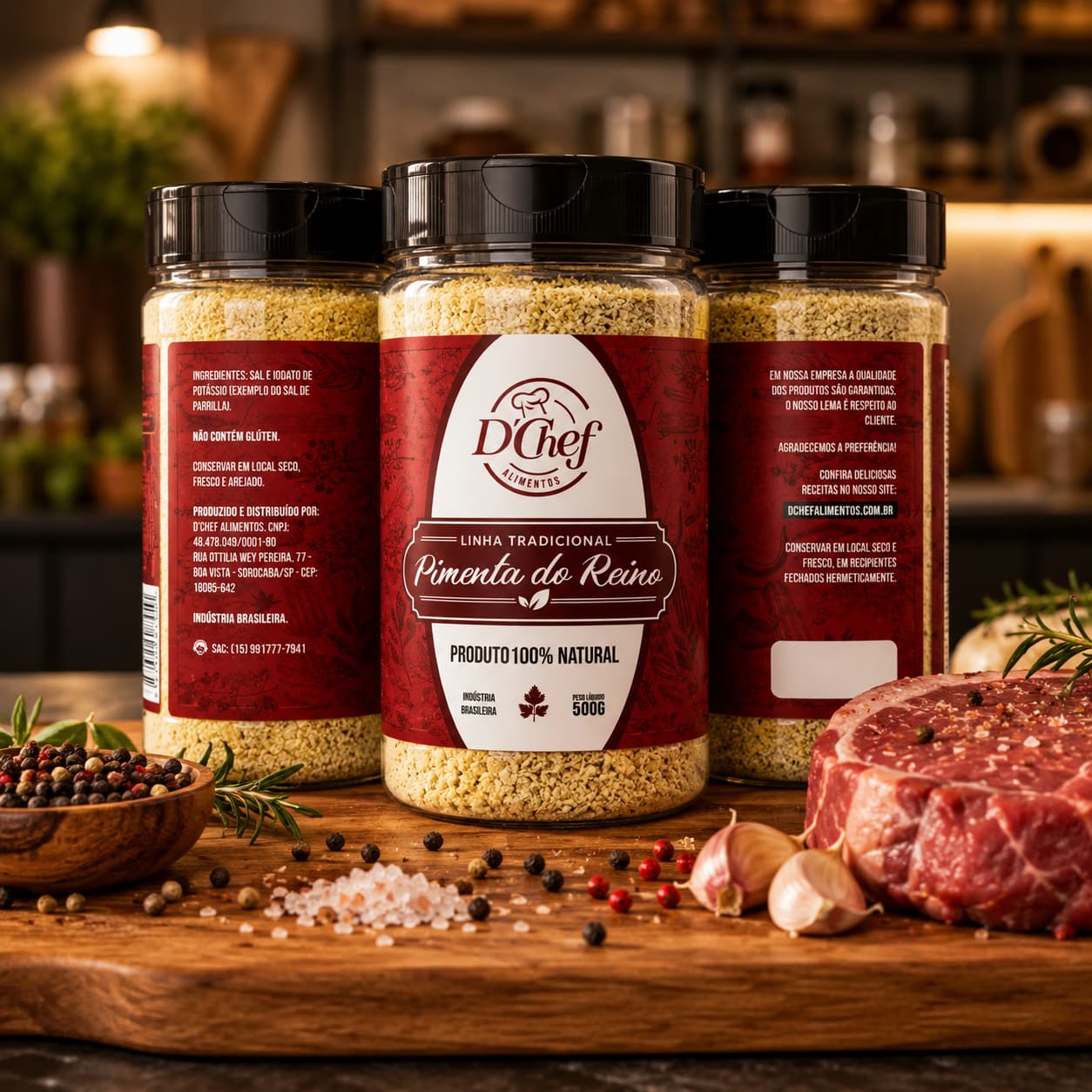 4 rotulo personalizado para tempero pimenta do reino