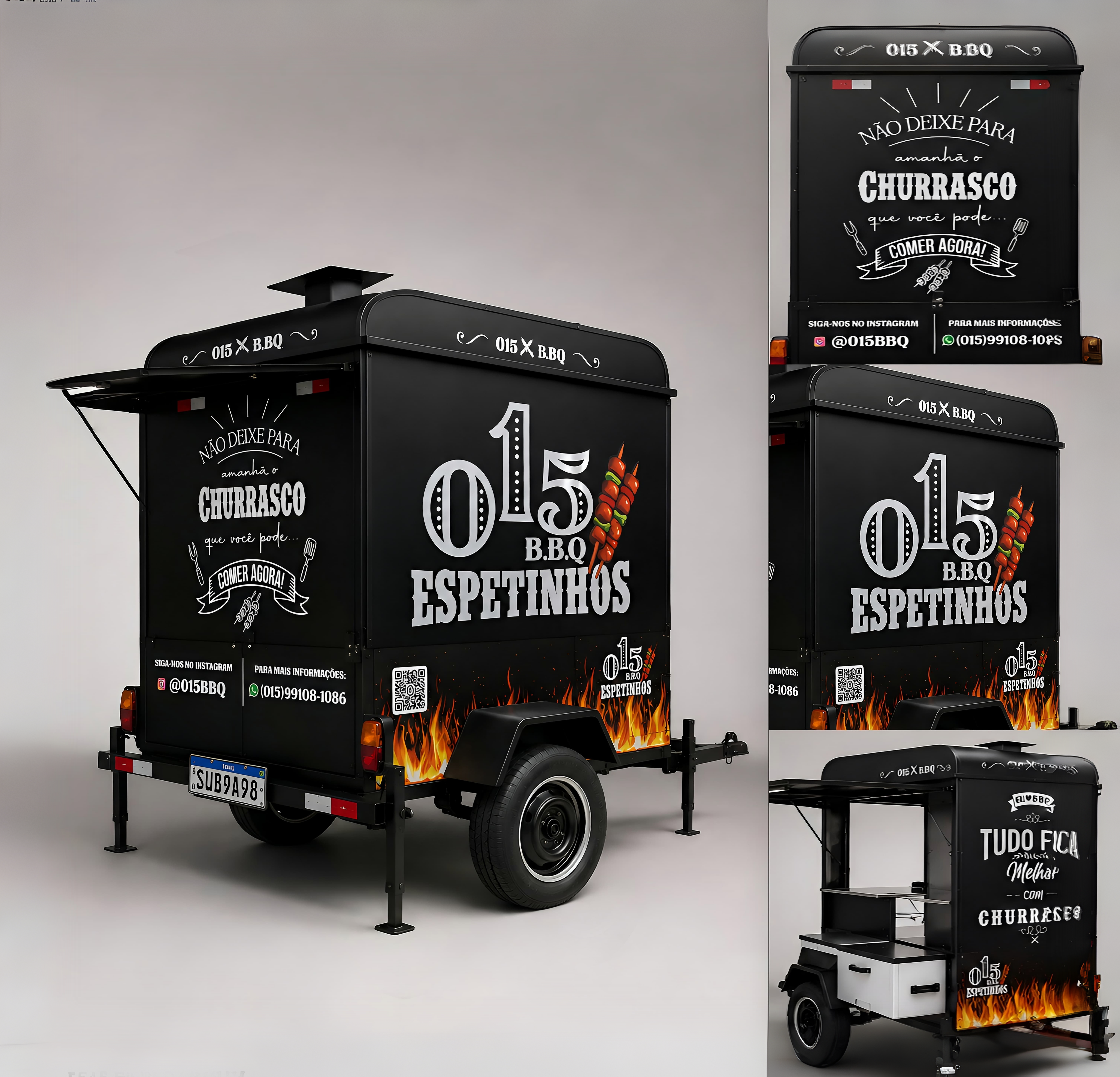 8 adesivacao de trailer food truck