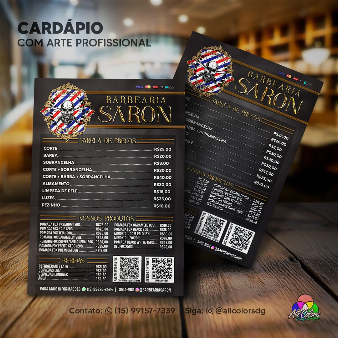 foto barbearia saron