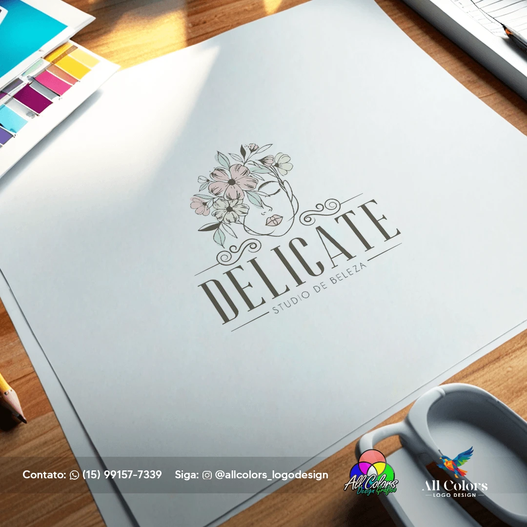 2 Logotipo   empresa delicate beleza e estetica