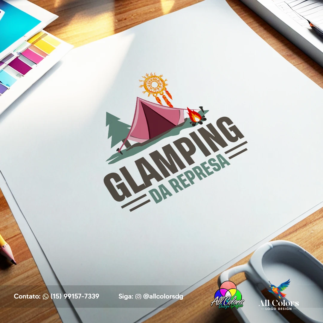 logotipo gramping